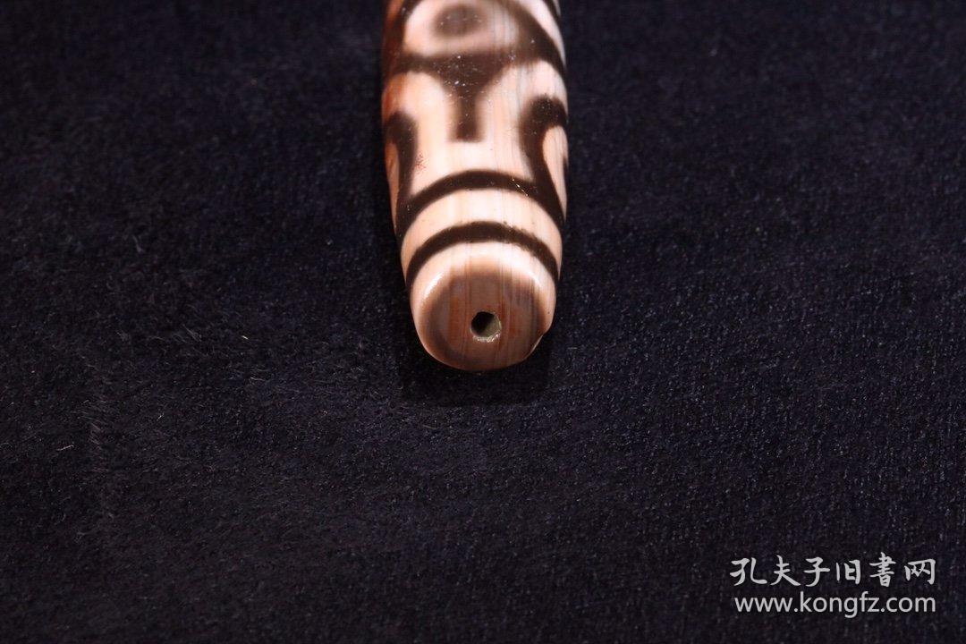 高年份爆老藏传金刚六眼天珠