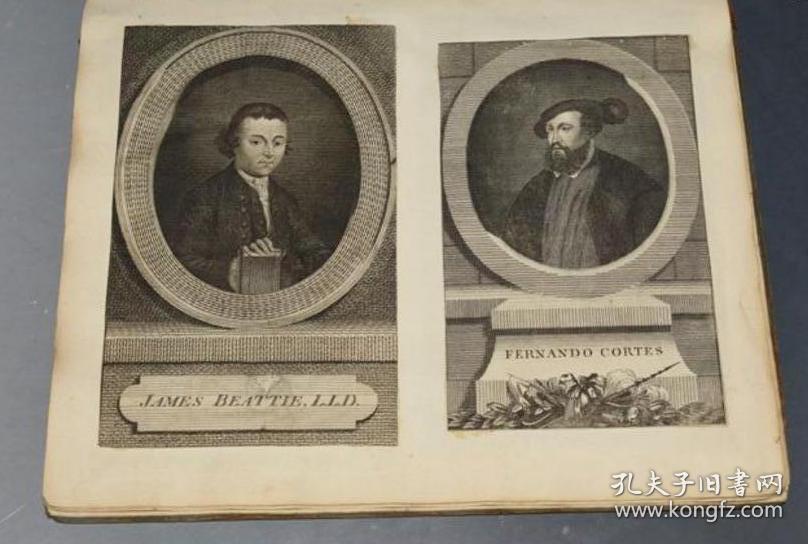 1826 年jane clark"s plates album《克拉克版画撷华》珍贵手写手稿