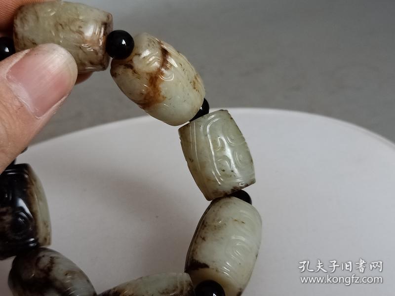战汉古玉和田玉手串