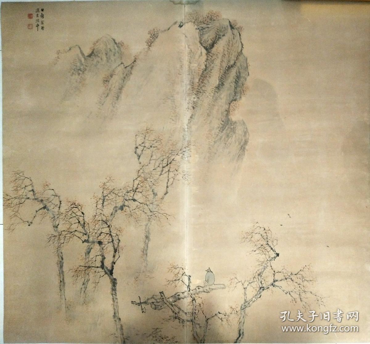 保作者真迹原创作品.尺寸:170 x 158 cm.