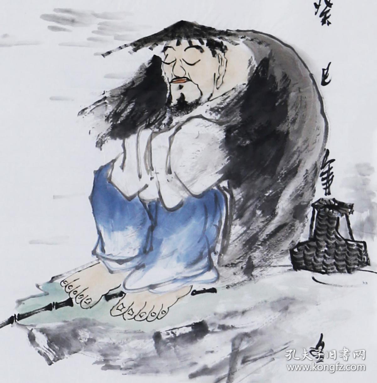 渔翁图 (水墨纸本)