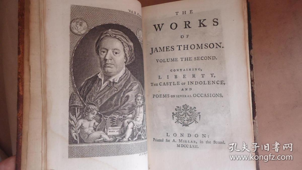 James Thomson,thomas gray 1762年 james thomson_ castle of indolence 詹姆斯汤姆生经典长诗