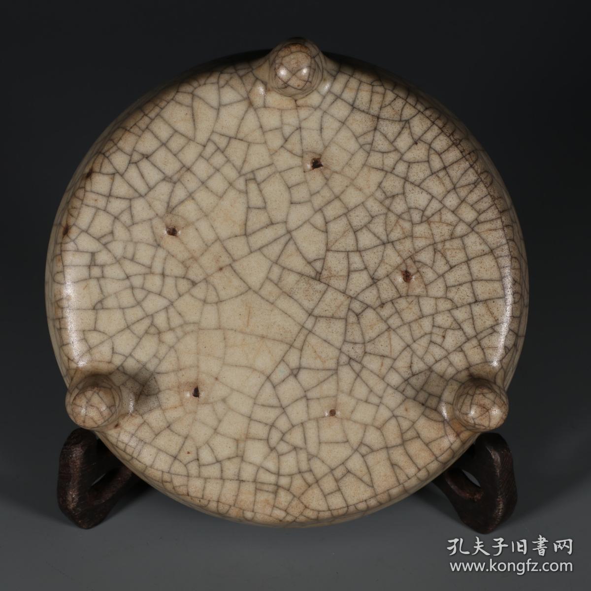 宋 哥窑三足洗