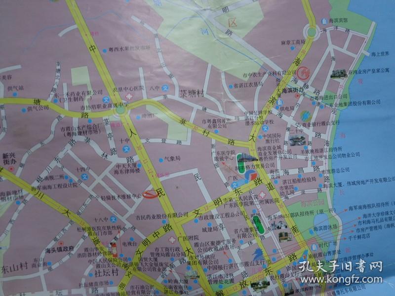 县镇区分布地图雷州市区图湛江市霞山区地图高清版赤坎地图吴川市地图