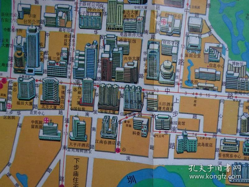 90年代深圳蛇口老地图街区鸟瞰深圳英文 90年代蛇口港平面图蛇口港口