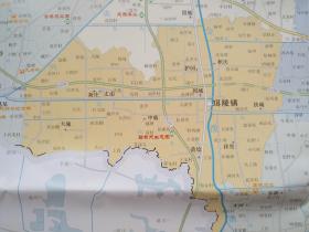 镇江丹阳市全域旅游交通图84乘56CM 镇江