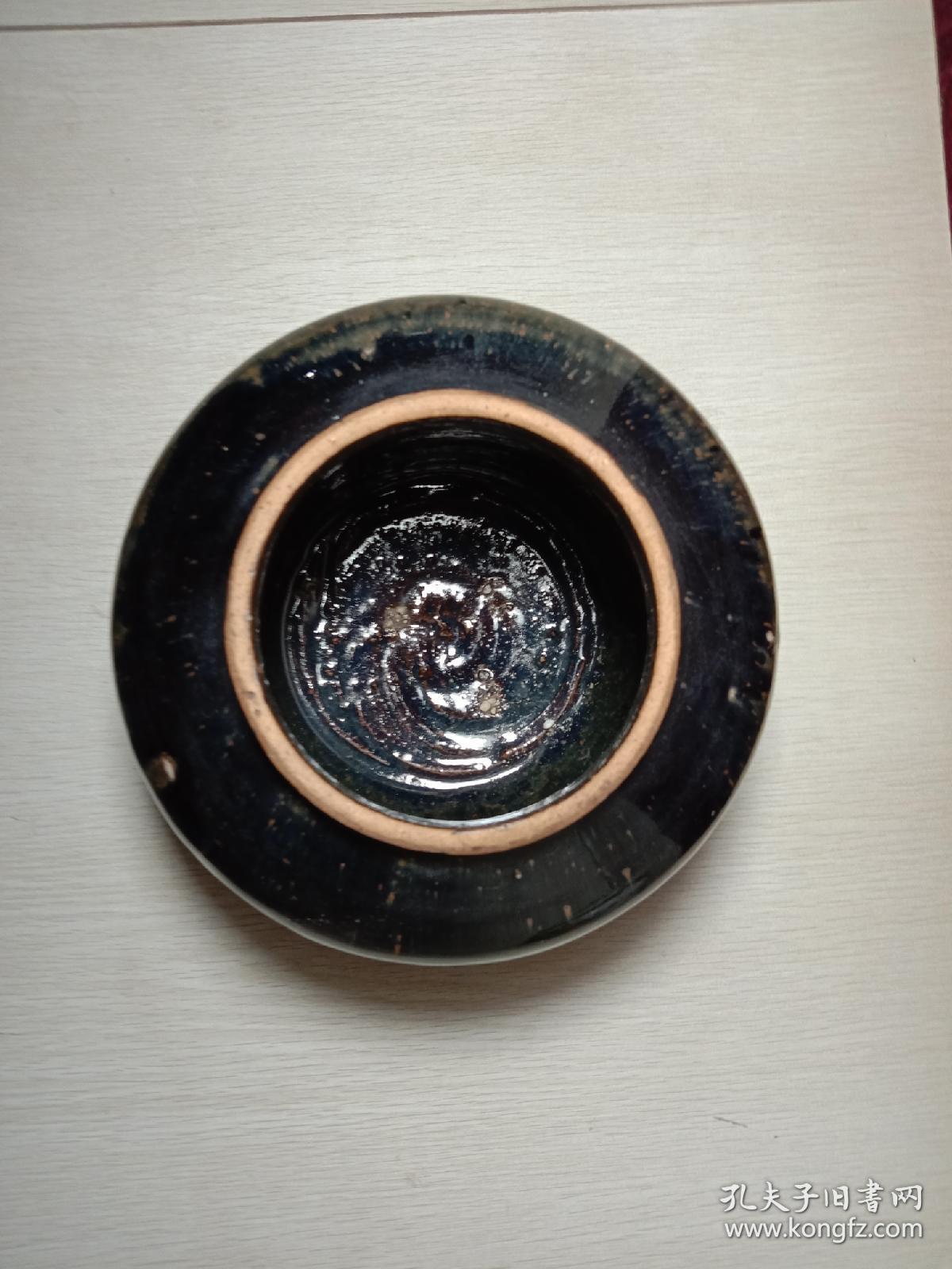 老瓷器高古瓷器辽金黑釉天目瓷罐