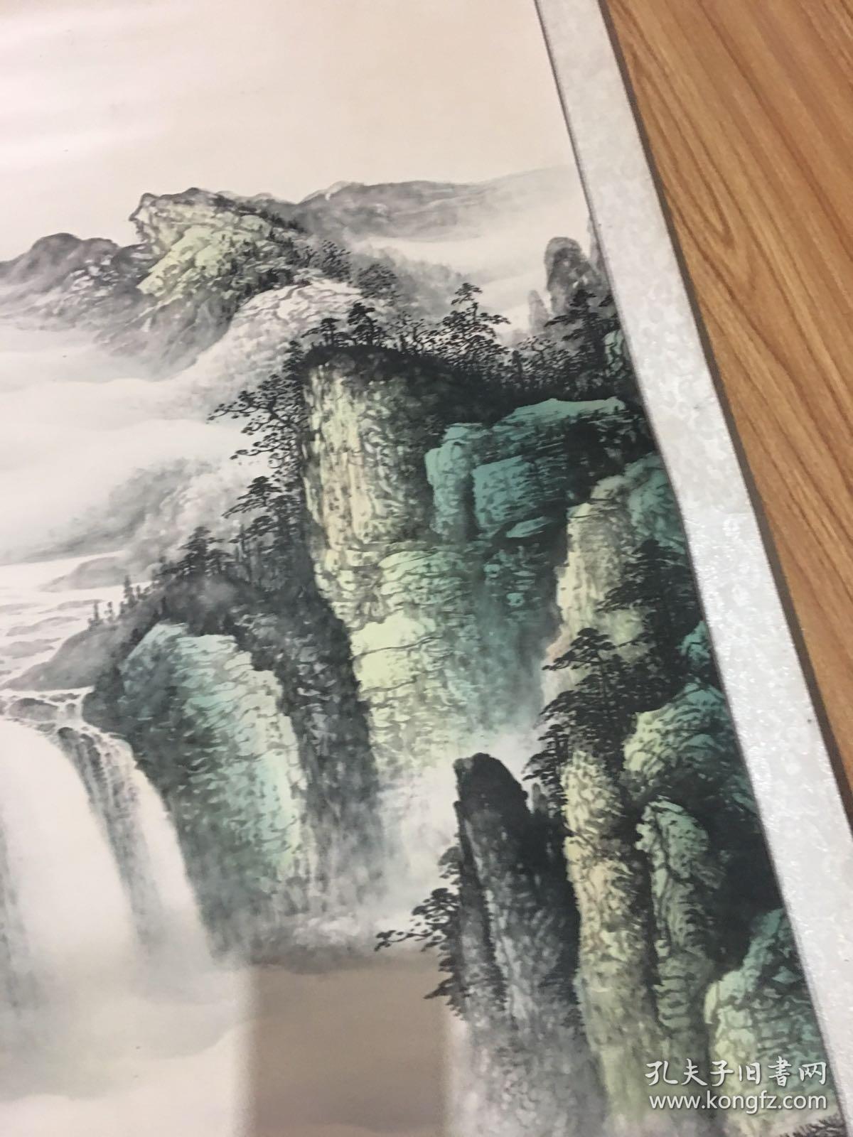 刘继伟手绘山水画作品