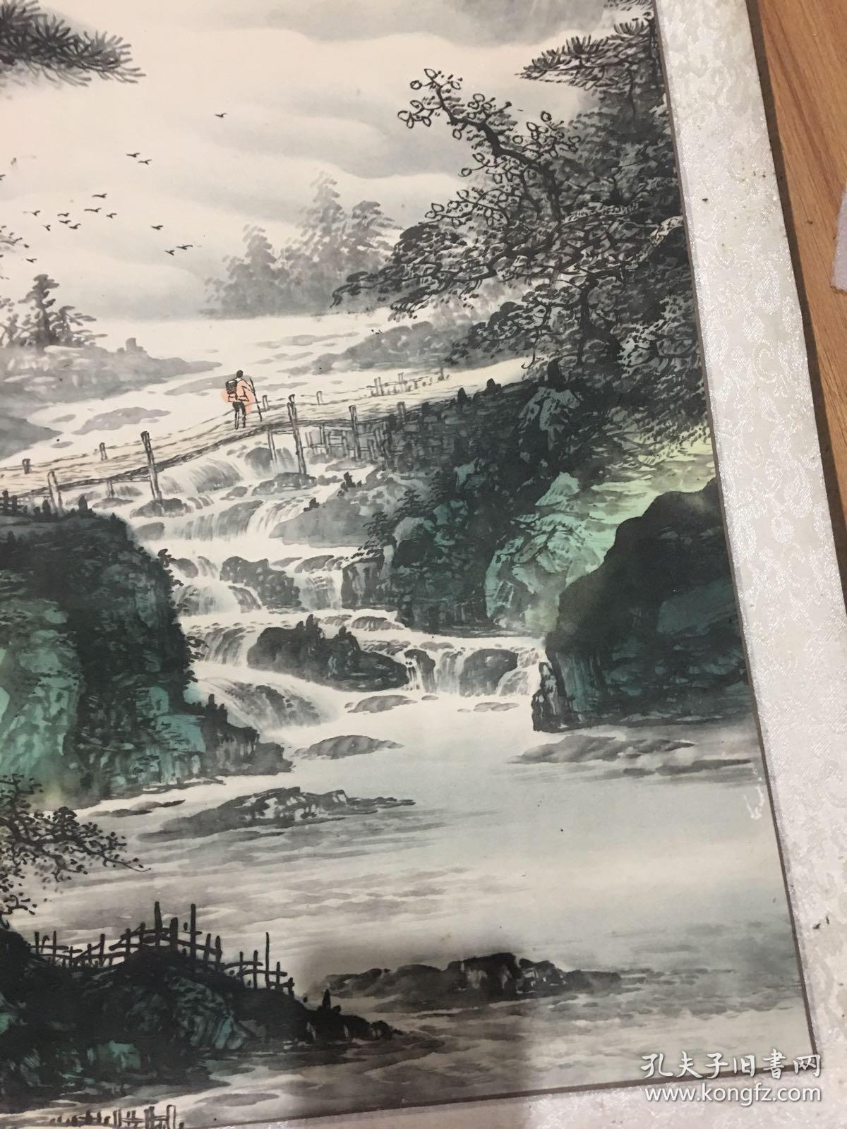 刘继伟手绘山水画作品