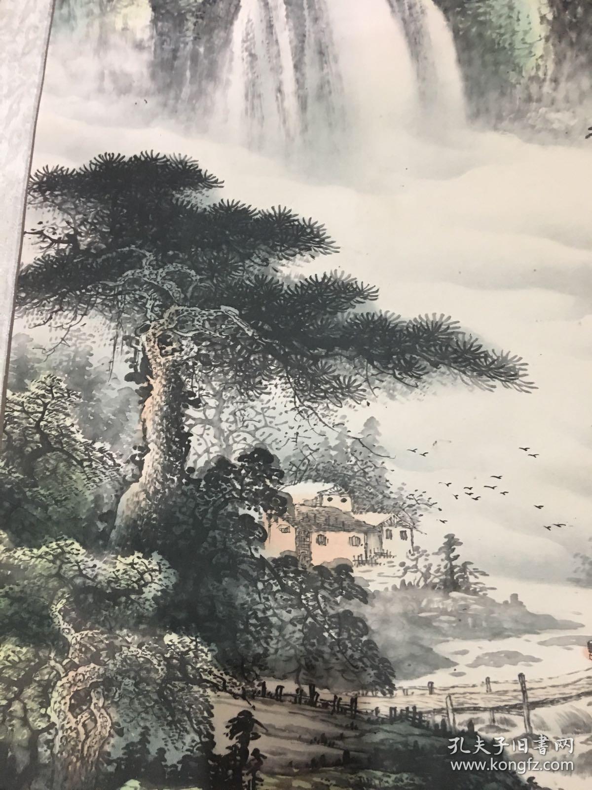 刘继伟手绘山水画作品