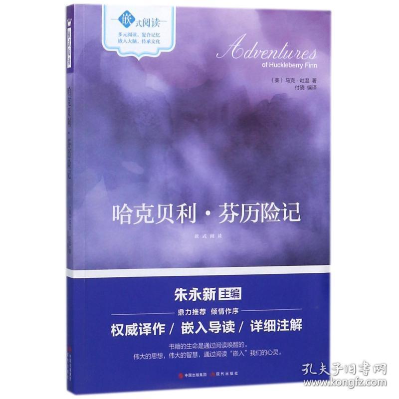 芬历险记 外国文学名著读物(美)马克?吐温 新华正版