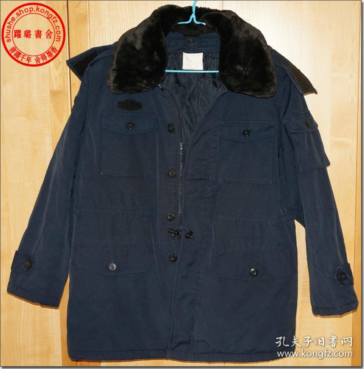 【海军07式藏青作训大衣】, 春,秋,冬季抗寒保暖作训军大衣,号型170