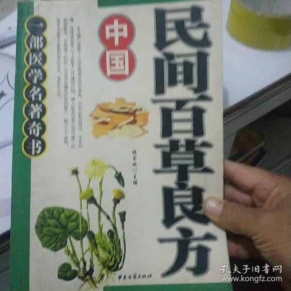 一部医学名著奇书 中国民间百草良方