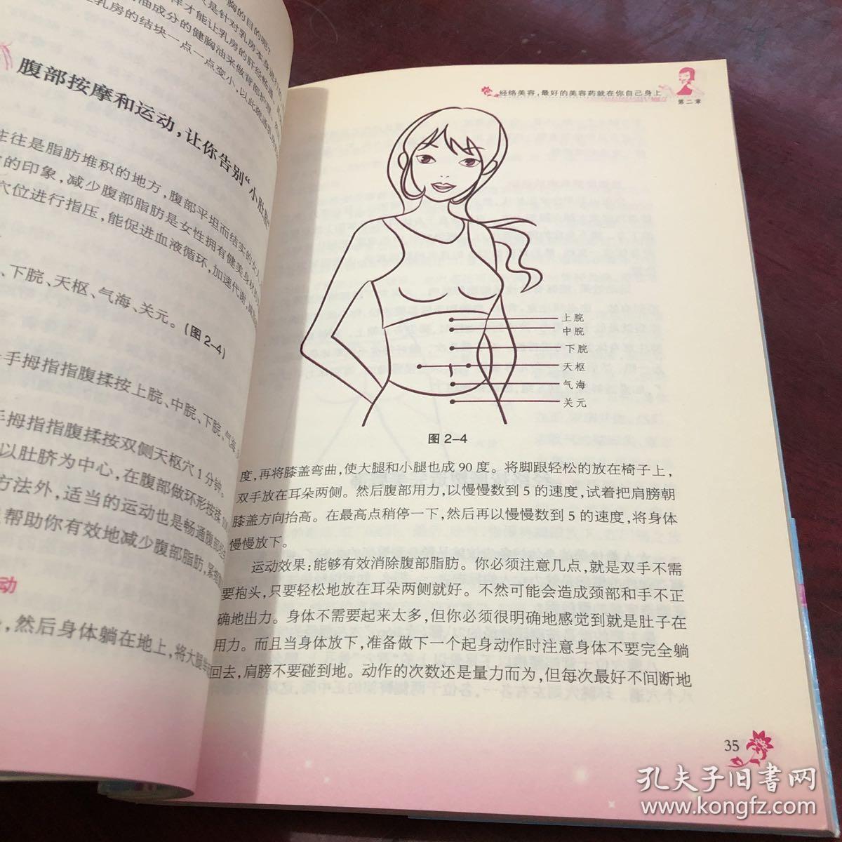 女人经络养生经(内含女性标准正面经穴部位图)