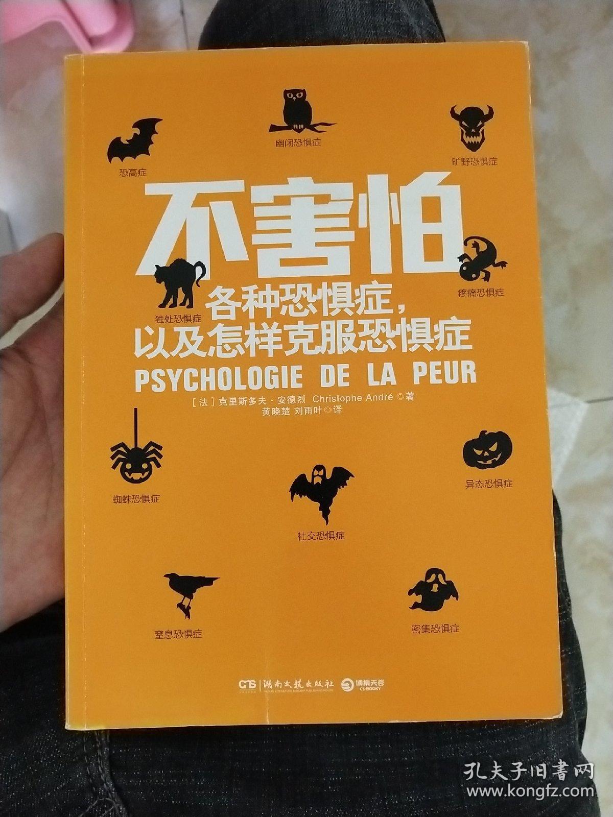 不害怕 : 各种恐惧症,以及怎样克服恐惧症(正版现货)