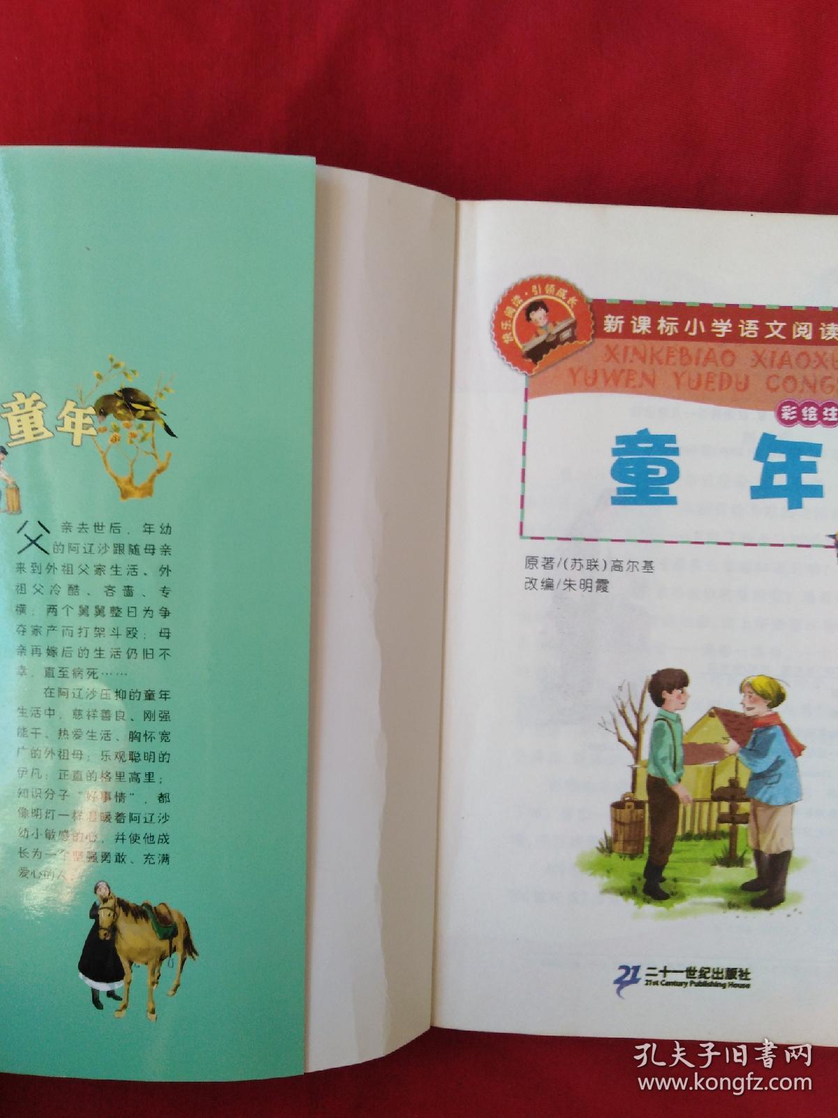 童年(彩绘注音版(新课标小学语文阅读丛书)
