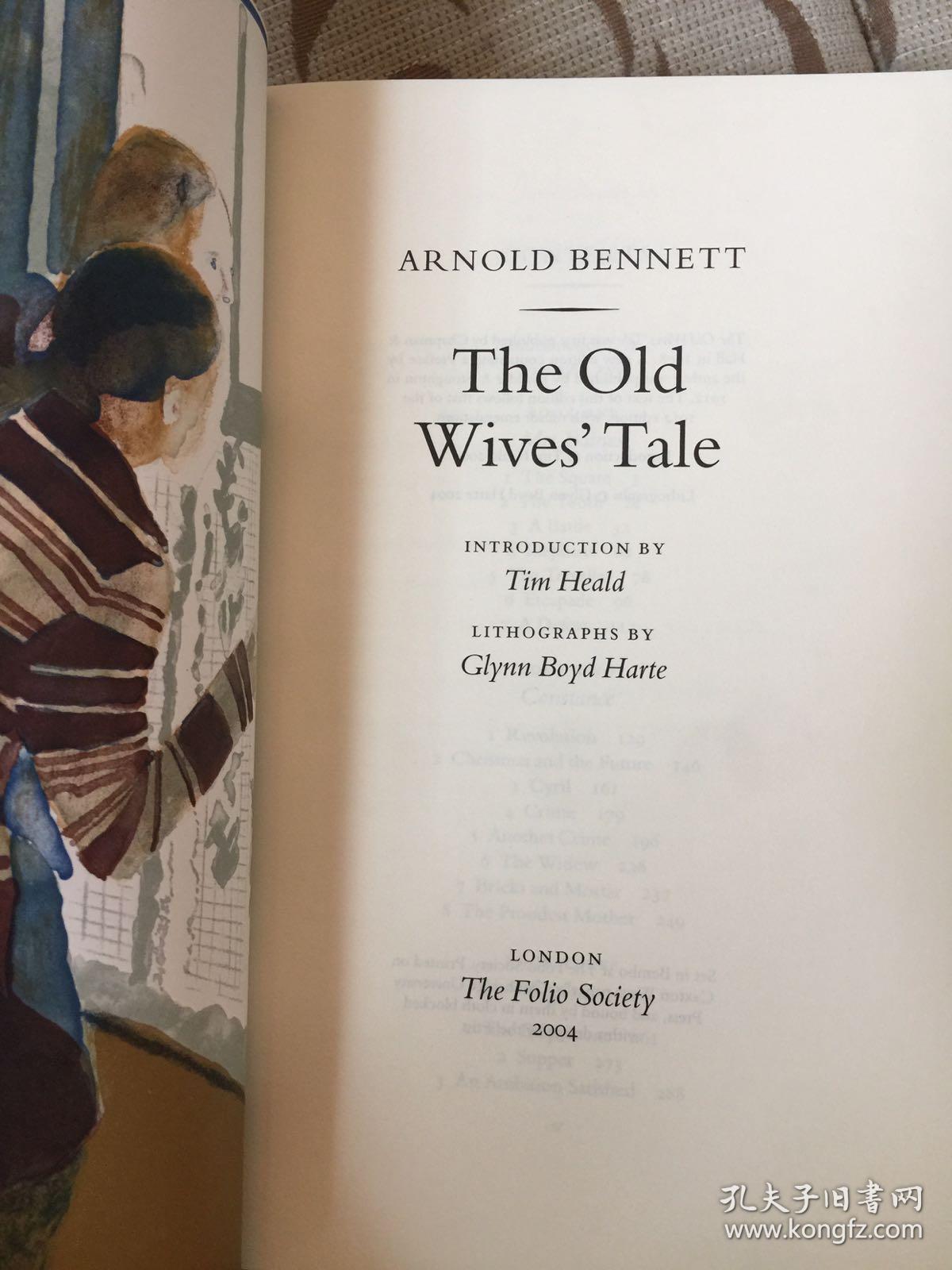 the old wives tale by arnold bennett -- 阿诺 本内特《老妇人故事