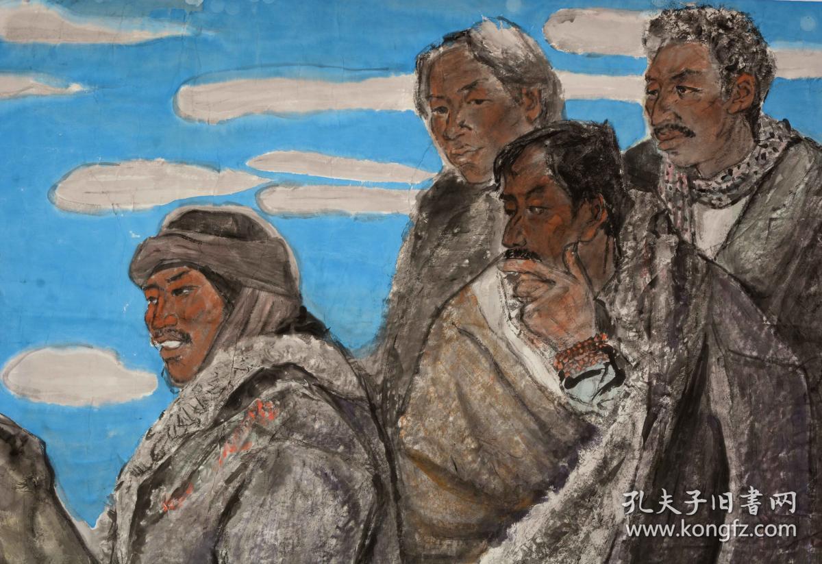 袁武先生得意弟子,青年才俊,河北名家李树旺先生参加全国美展的作品