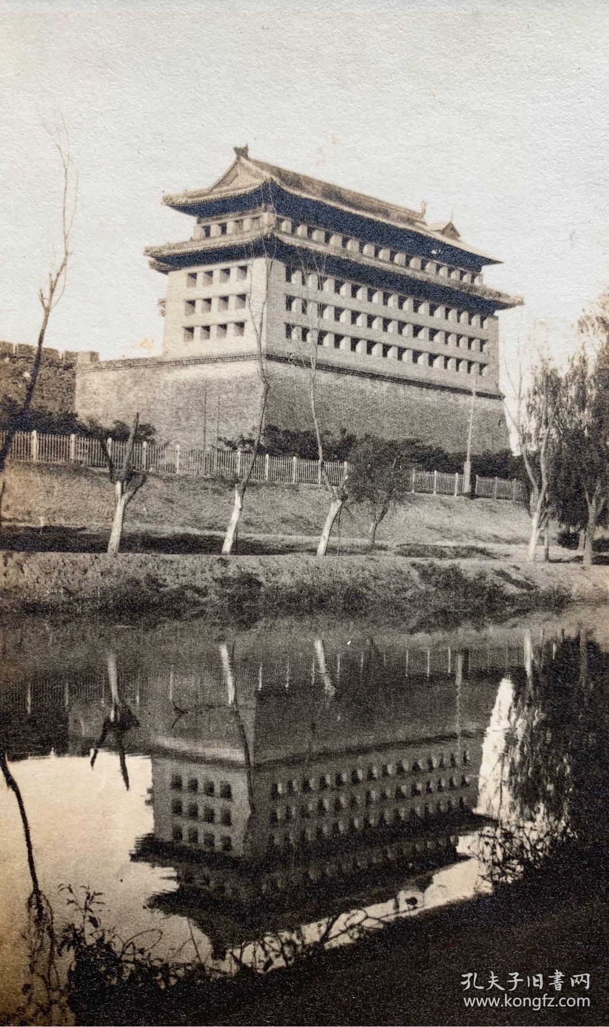【老北京旧影】北京东便门角楼 民国老照片一枚