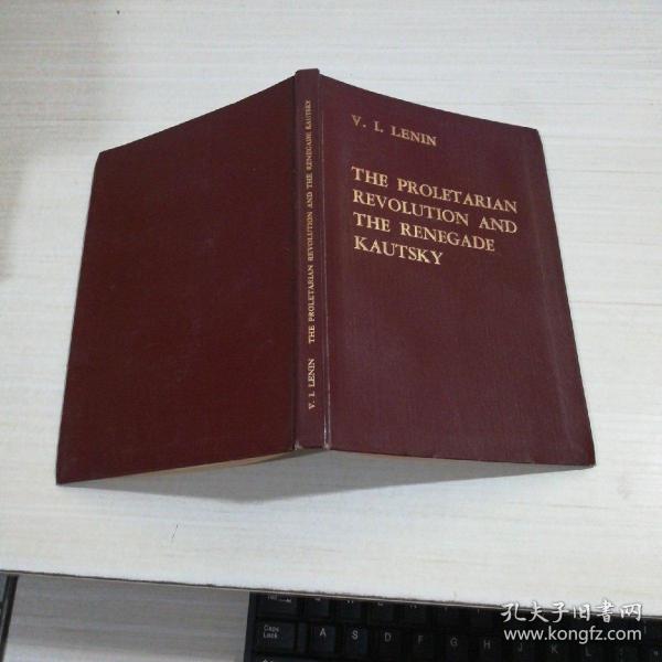 the proletarian revolution and the renegade kautsky列宁 无产阶级