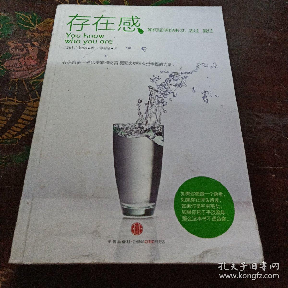 存在感:如何证明你来过,活过,爱过