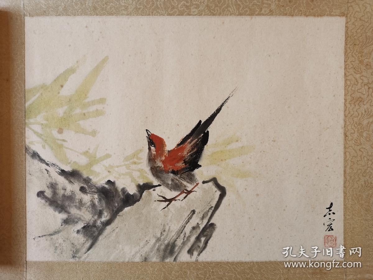 陈志宏(1913-1990)花鸟画两幅,武汉近现代名家