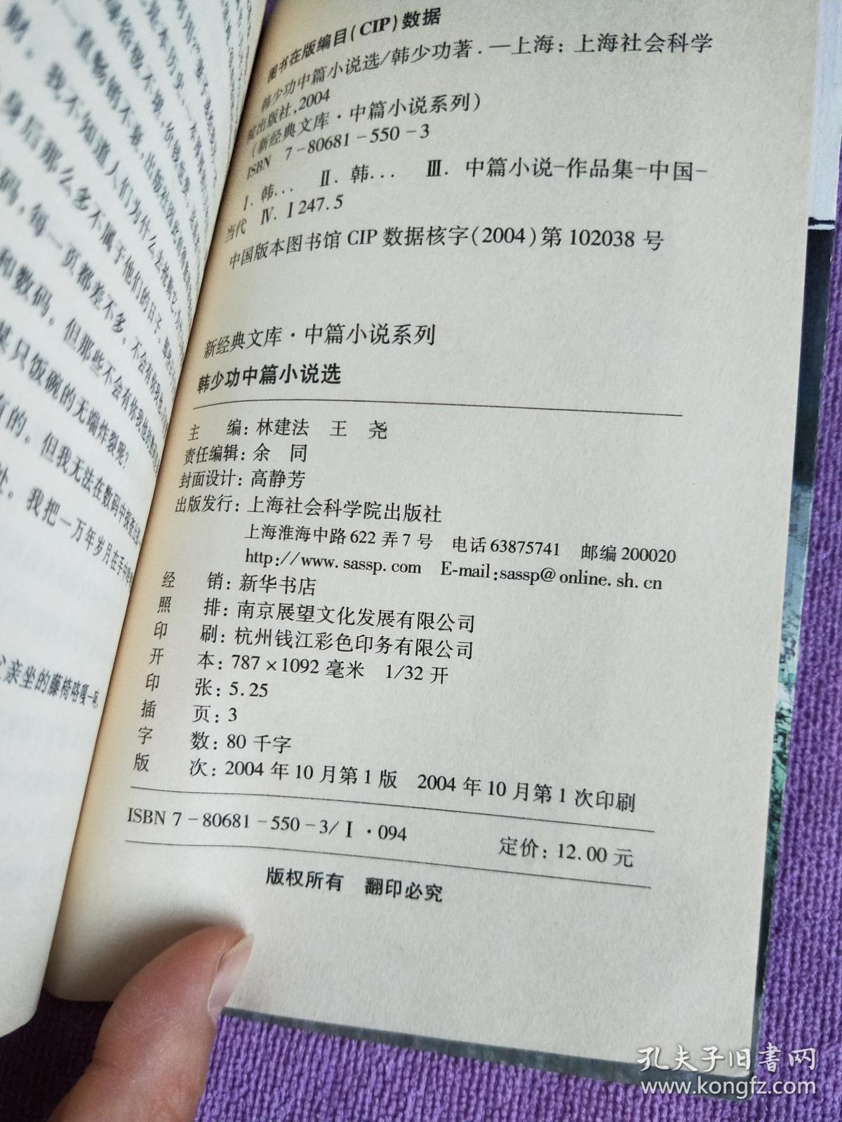 韩少功中篇小说选