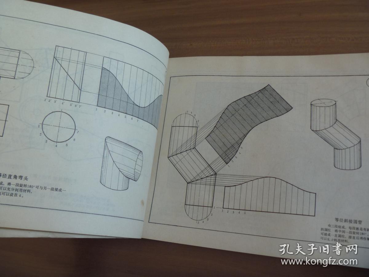 看图下料技术生产——铆工钳工白铁工