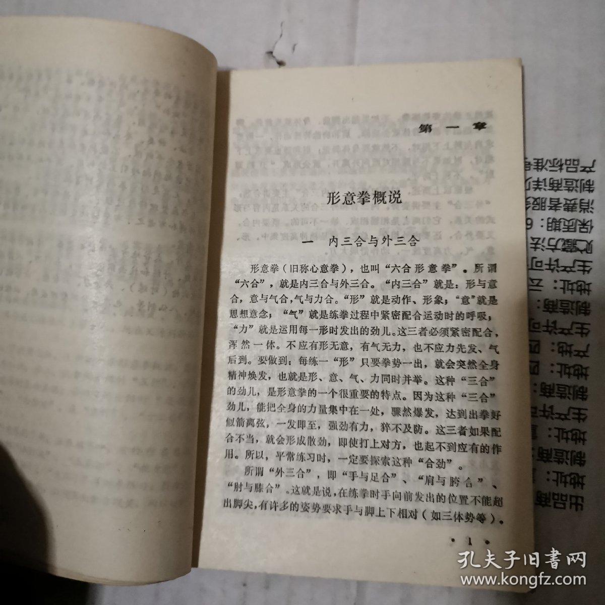 山西车派形意拳1985年版车氏形意拳的特点风格与众不同