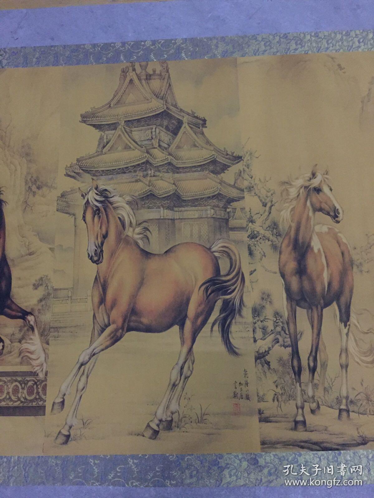 乾隆皇帝皇帝八骏图