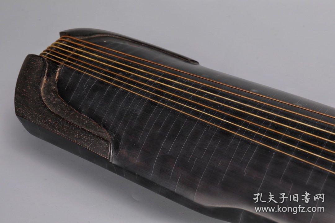 旧藏七弦列子式桐木古琴
