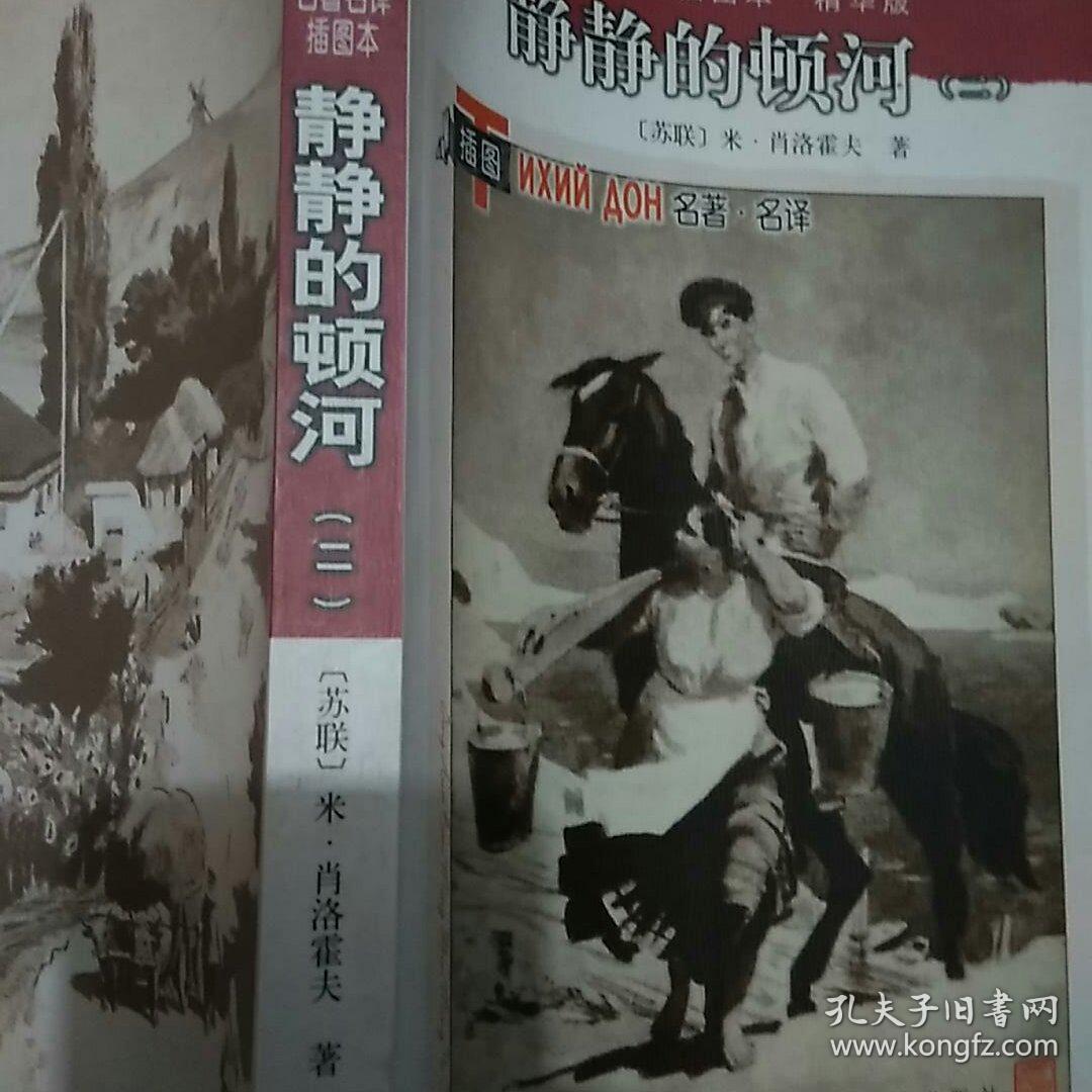 静静的顿河:名著名译插图本精华版(二)