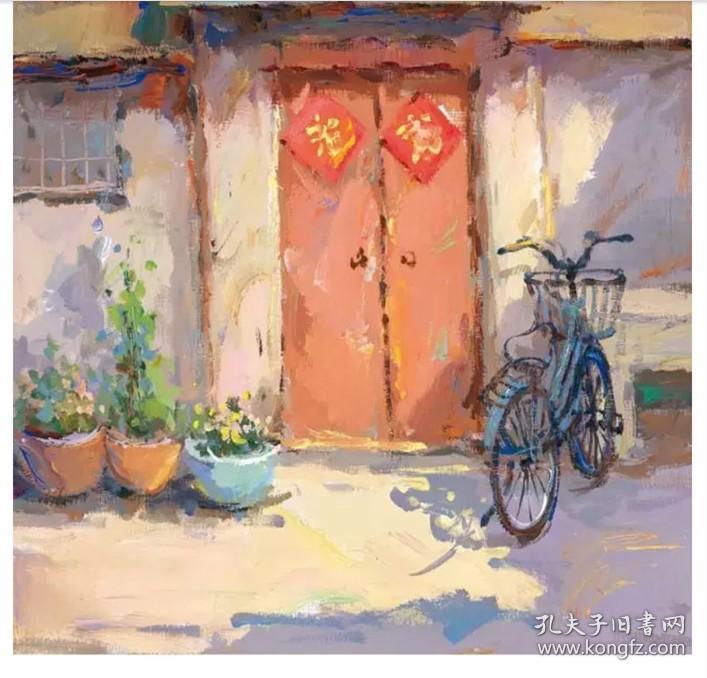 正版 敲门砖对画色彩场景 李家友编联考艺考水粉画范.