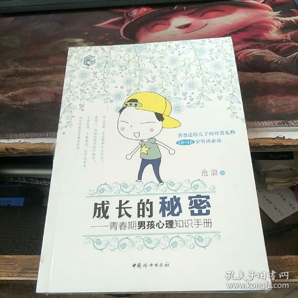 成长的秘密:青春期男孩心理知识手册_沧浪 著_孔夫子旧书网