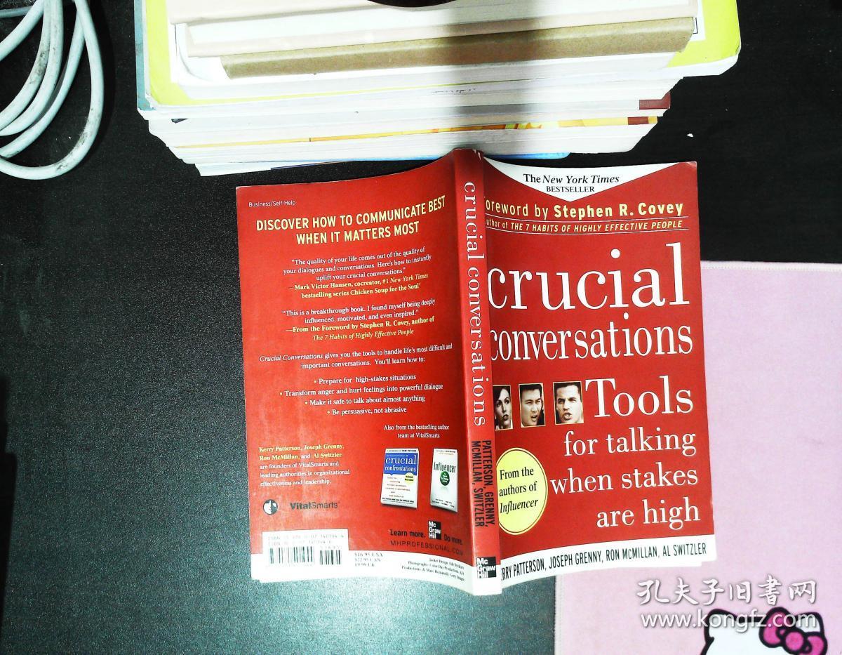 stakes are high,high4 crucial conversations: tools for talking when stakes are high