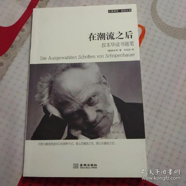 在 潮流 之后: 叔本华 读书 随笔