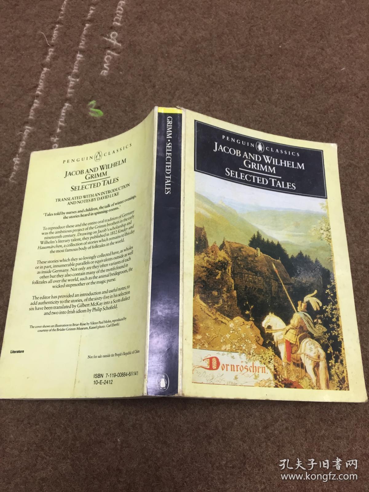 jacob and wilhelm grimm selected tales