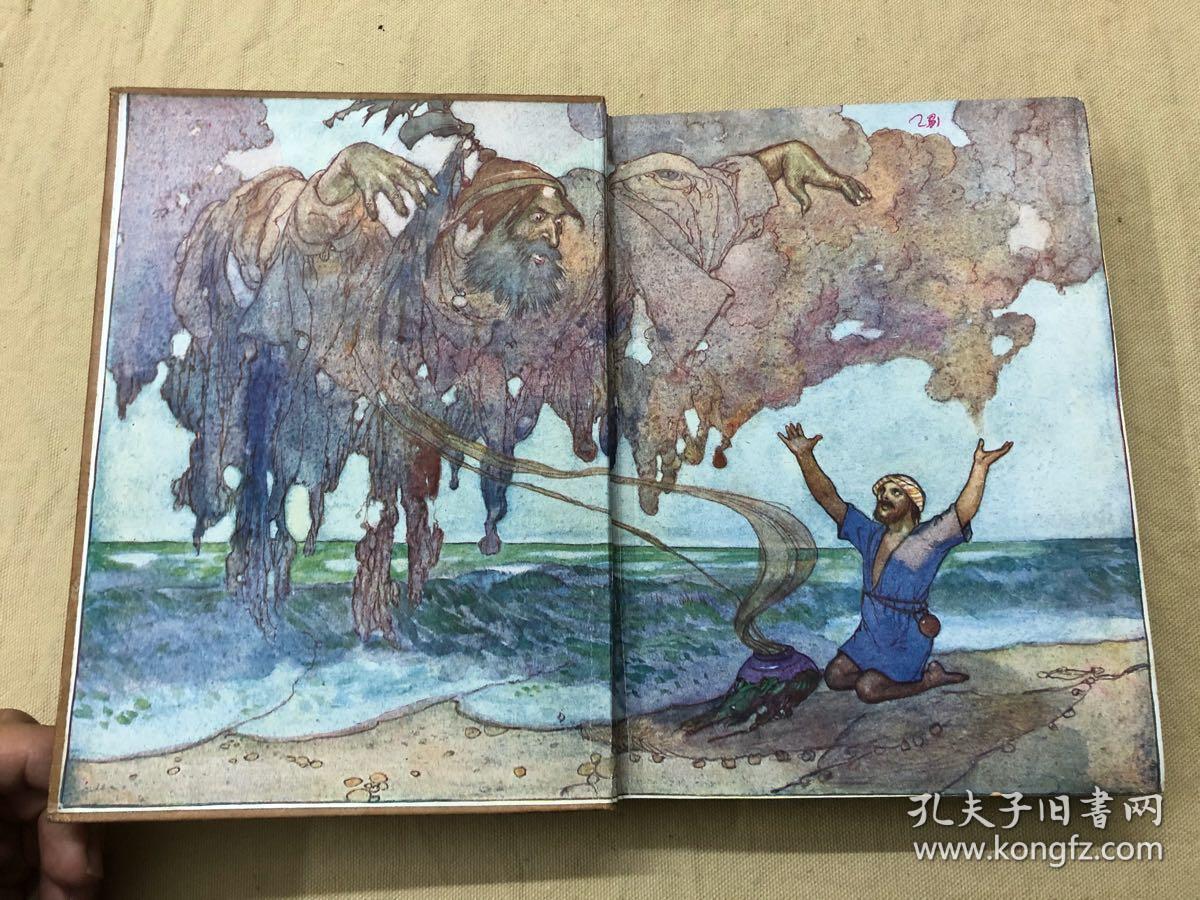 tales from the arabian nights 一千零一夜. a.e.jackson插图