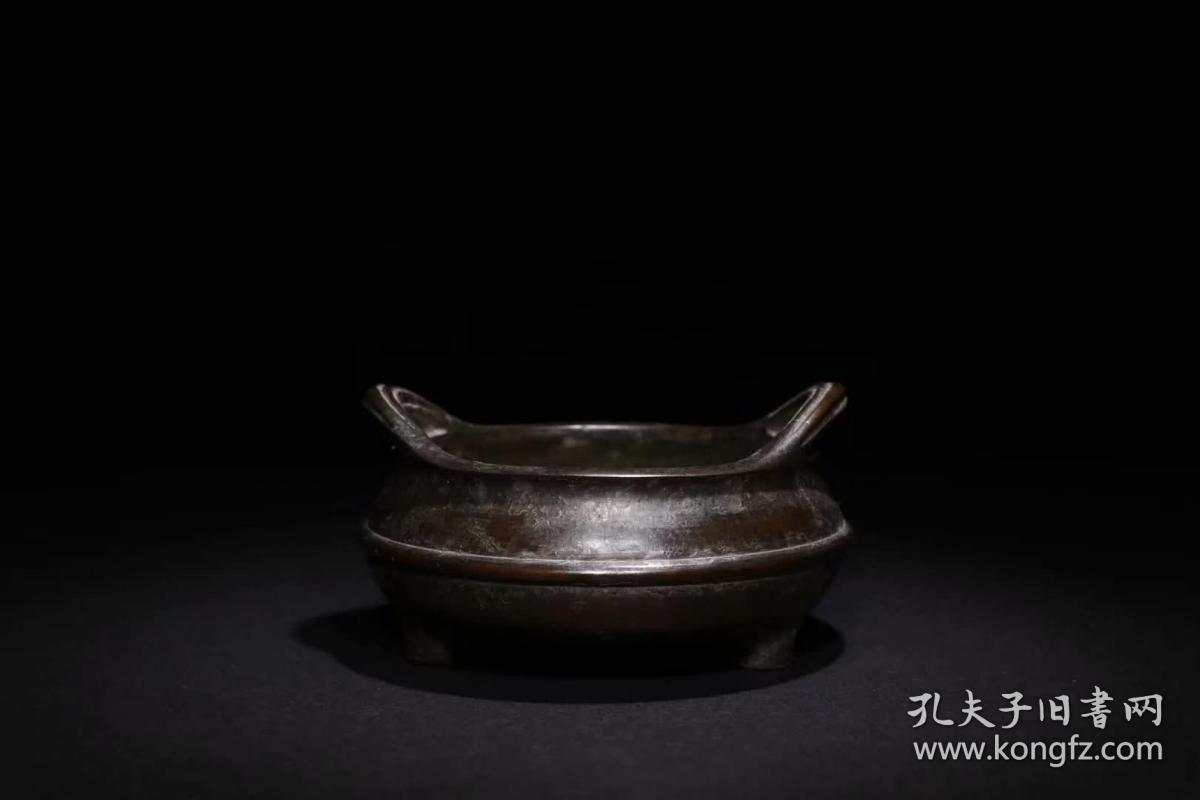 道光年制铜香炉
