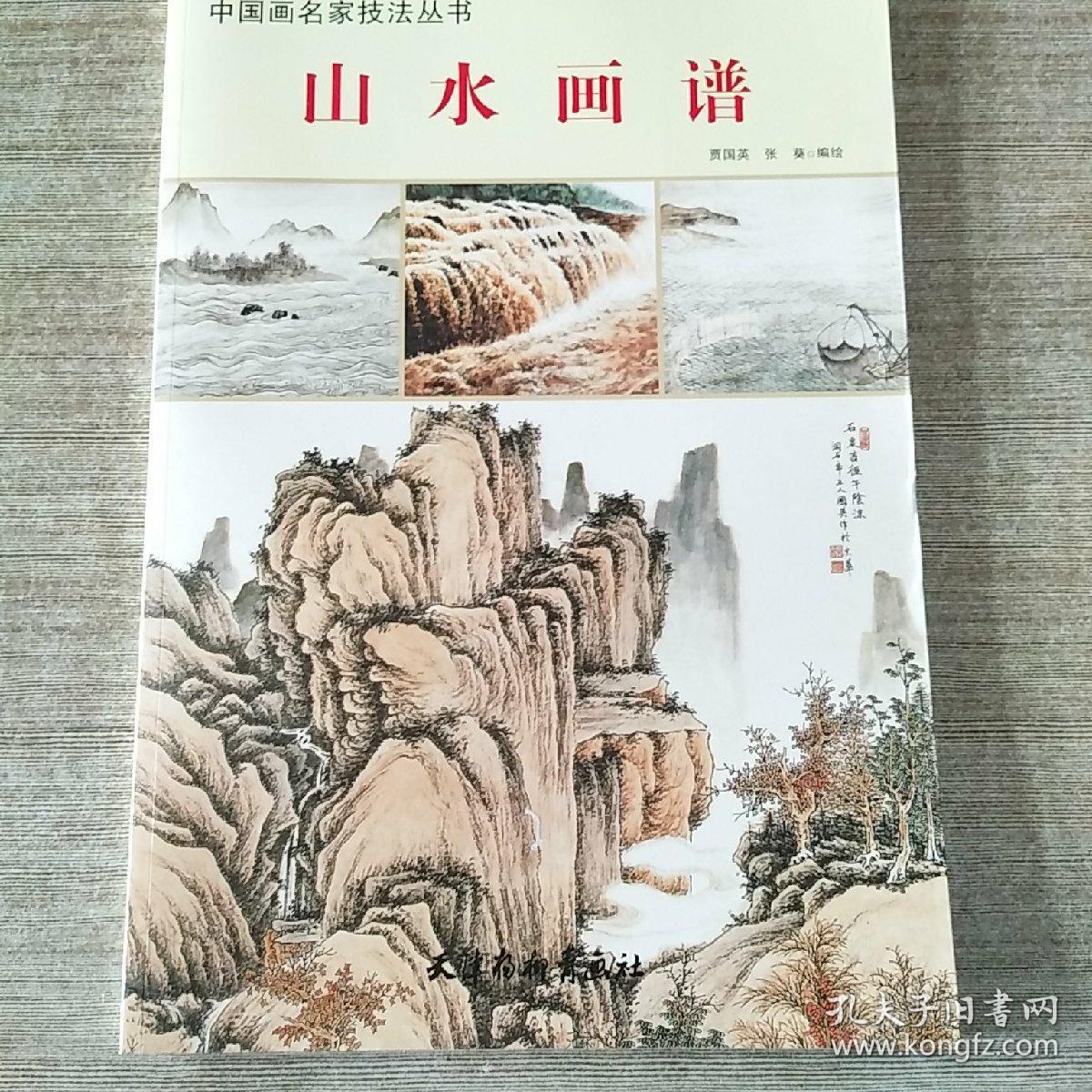 名家国画技法 山水画谱 名家国画技法