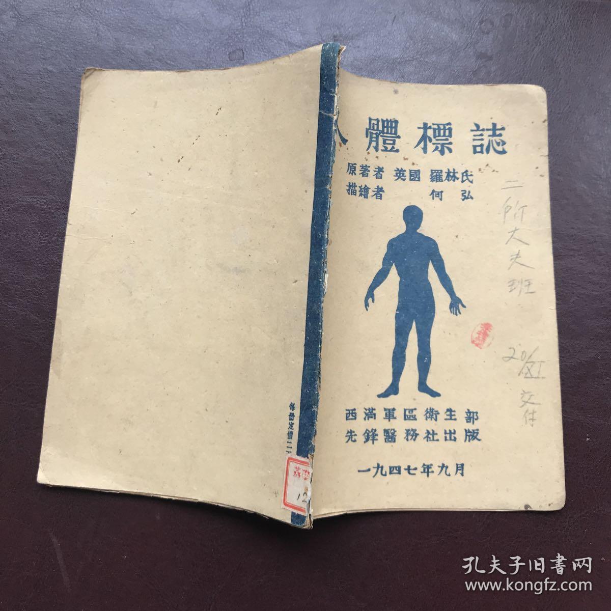 1947年:人体标志
