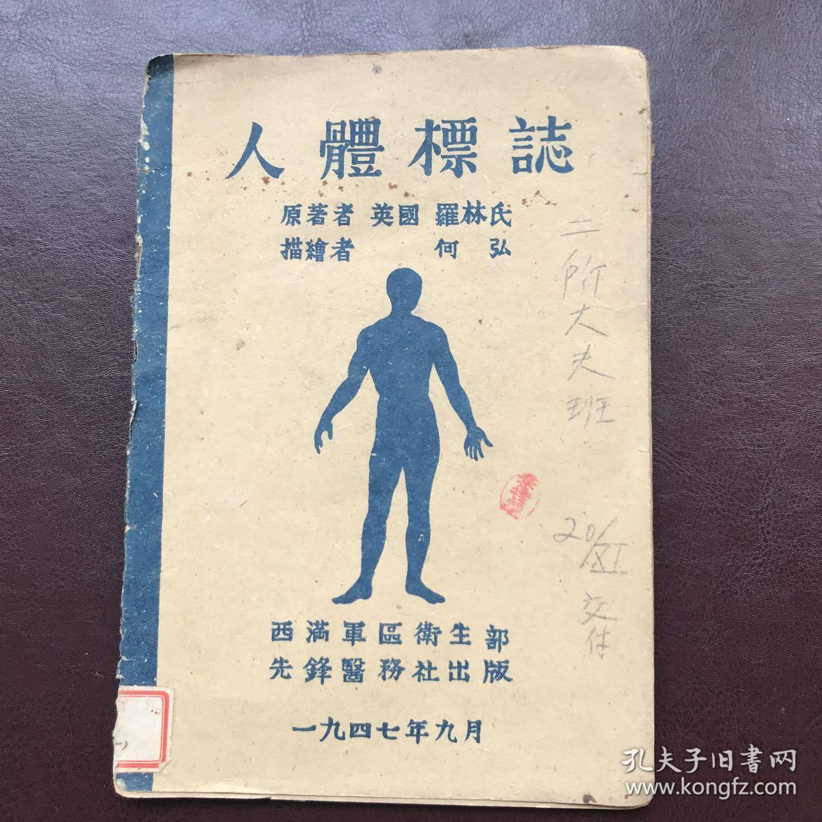1947年:人体标志