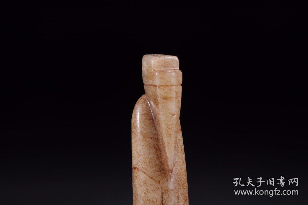 旧藏 高古玉翁仲