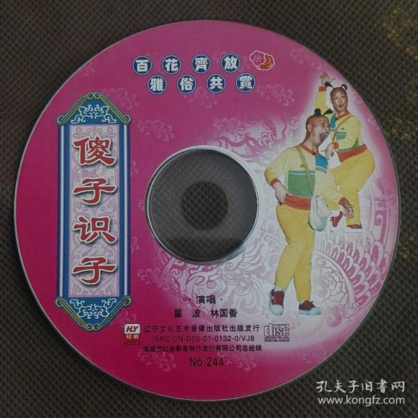 裸碟vcd,二人转《傻子识字》正常播放