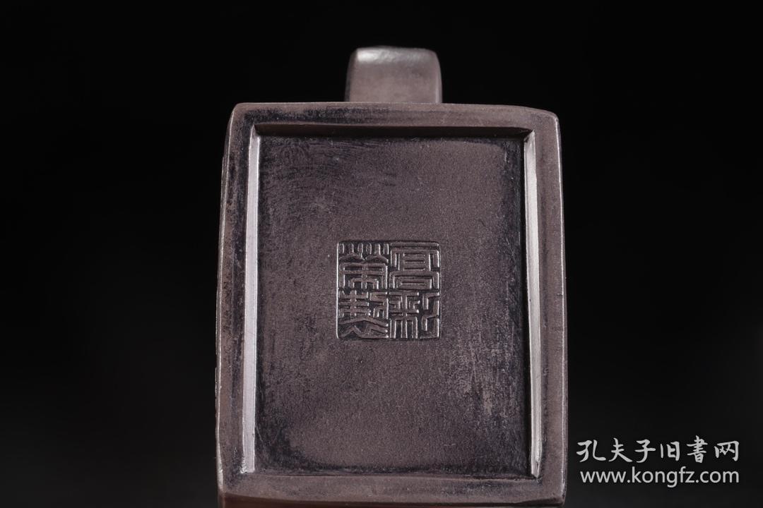 民国,"高彩荣制"十二生肖福寿紫砂壶