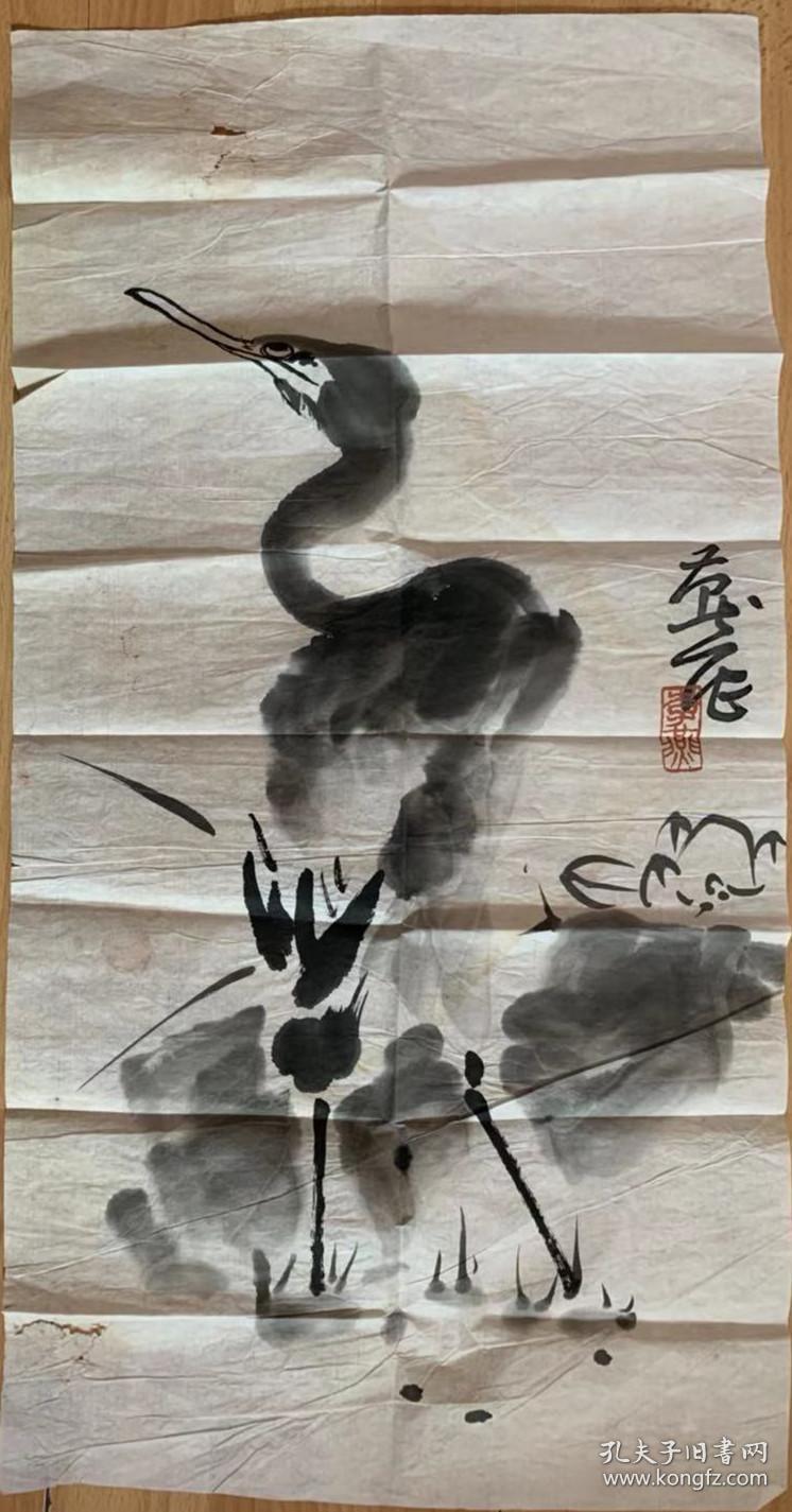 李燕国画书法艺术大师李苦禅之子清华大学美术学院教授中国美术家协会
