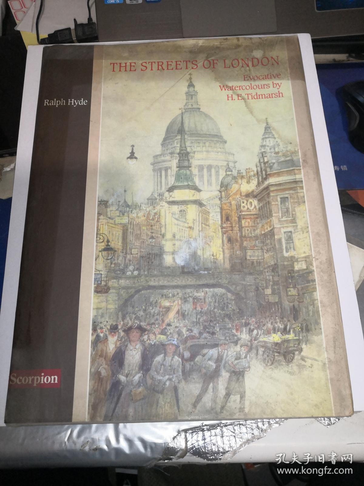 the streets of london evocative watercolours by