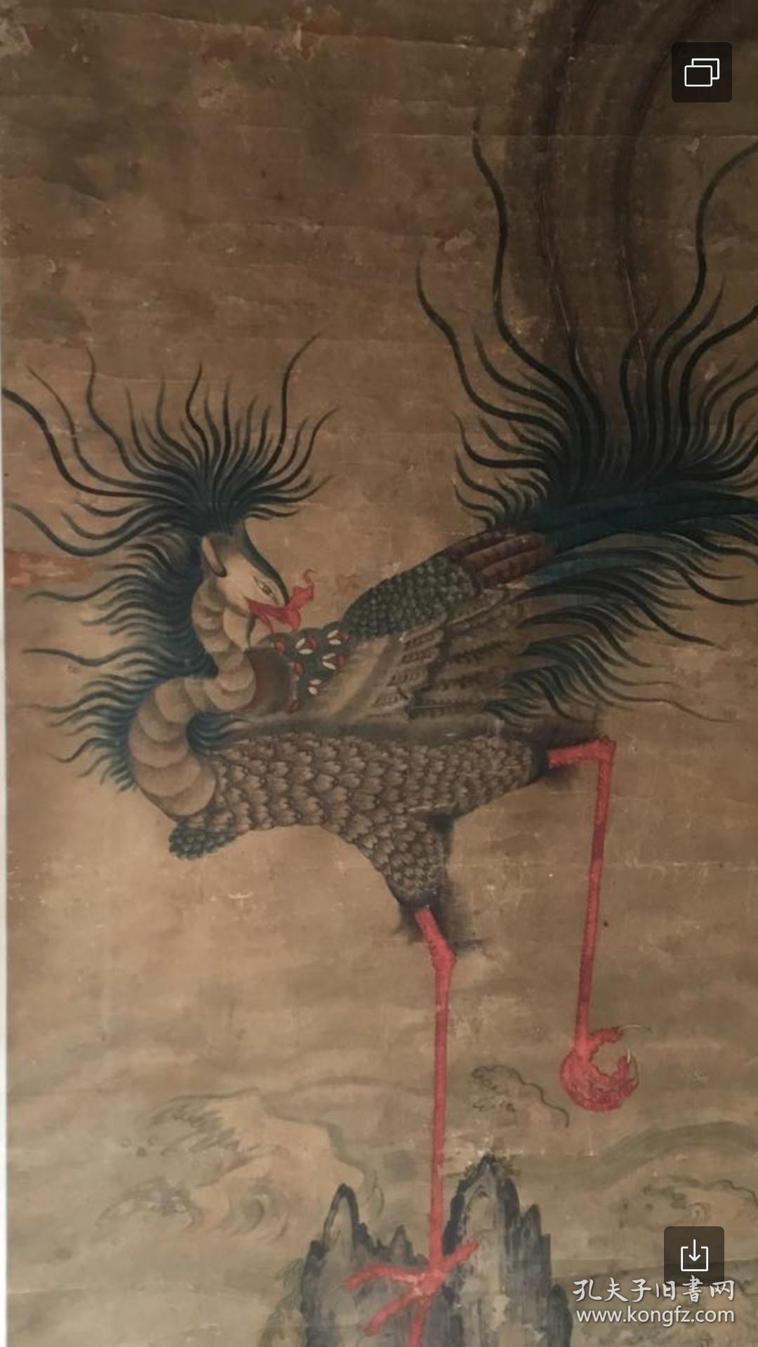 明代凤凰图