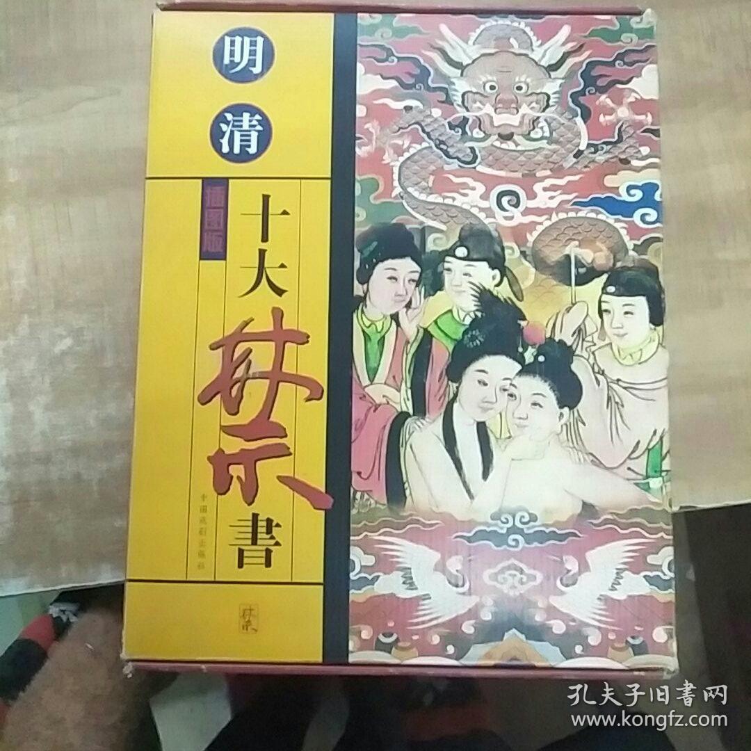 明清十大禁书(插图版)全十册 《一版一印》