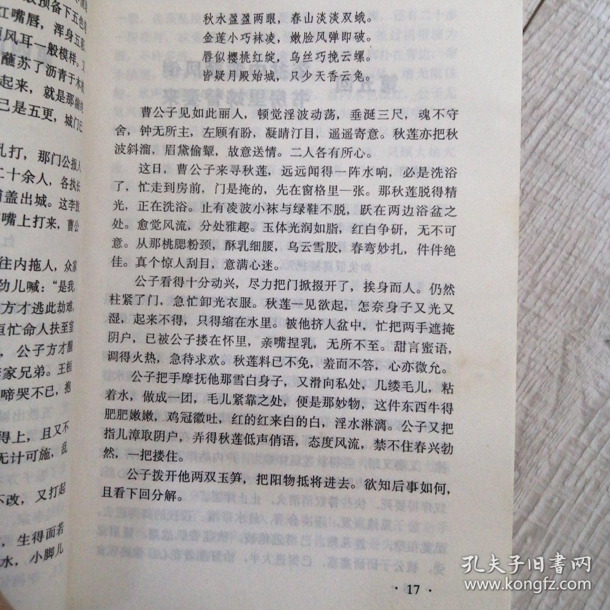 月透朱楼_烟水散人_孔夫子旧书网